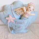 ‘Mimi' Mermaid Tooth Fairy Pillow & Doll Set - HoneyBug 