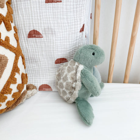 'Taylor' Turtle Plush Toy - HoneyBug 