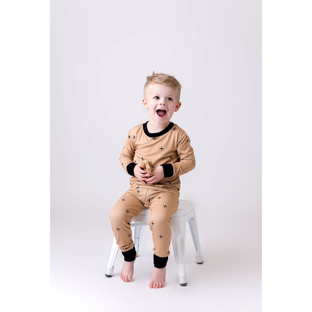 Tan + Two Piece Set - HoneyBug 