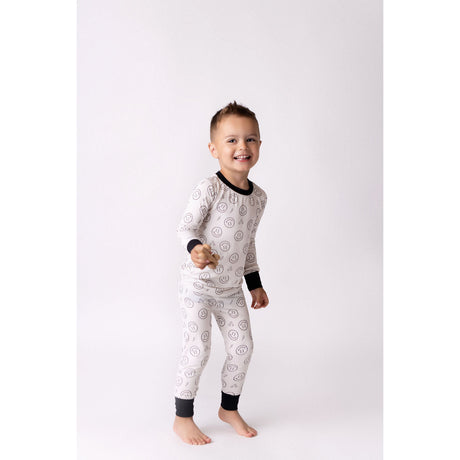 Smile + Lightning Two Piece Set - HoneyBug 