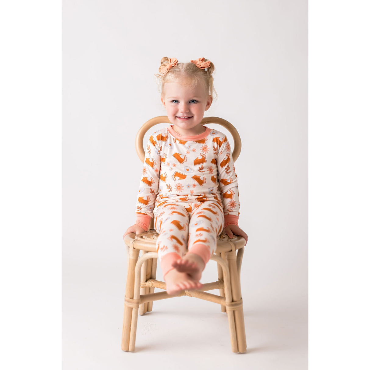 Pumpkin Pie Two Piece Set - HoneyBug 