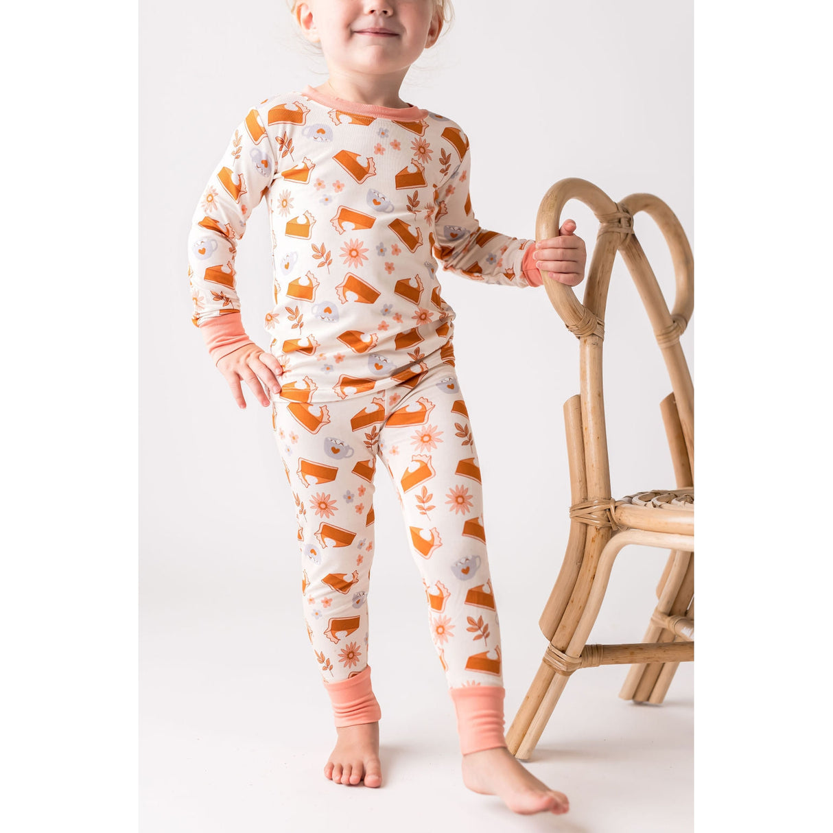 Pumpkin Pie Two Piece Set - HoneyBug 