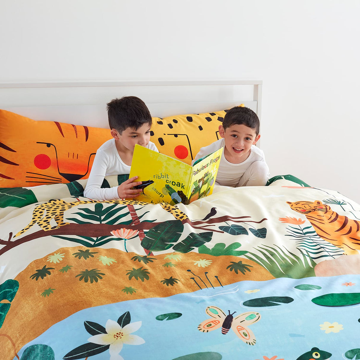 In The Jungle Duvet & Pillowcase - HoneyBug 