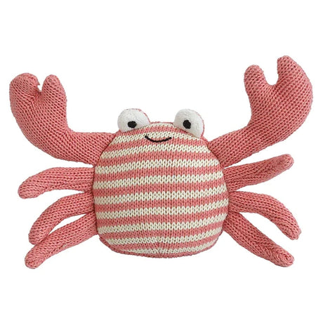 Caldwell Crab Knit Rattle - HoneyBug 