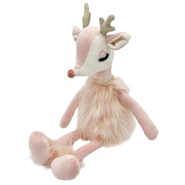 'Freija' The Pink Reindeer Doll - HoneyBug 