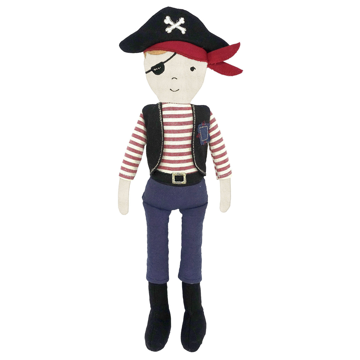 Jolly Roger Pirate Doll - HoneyBug 