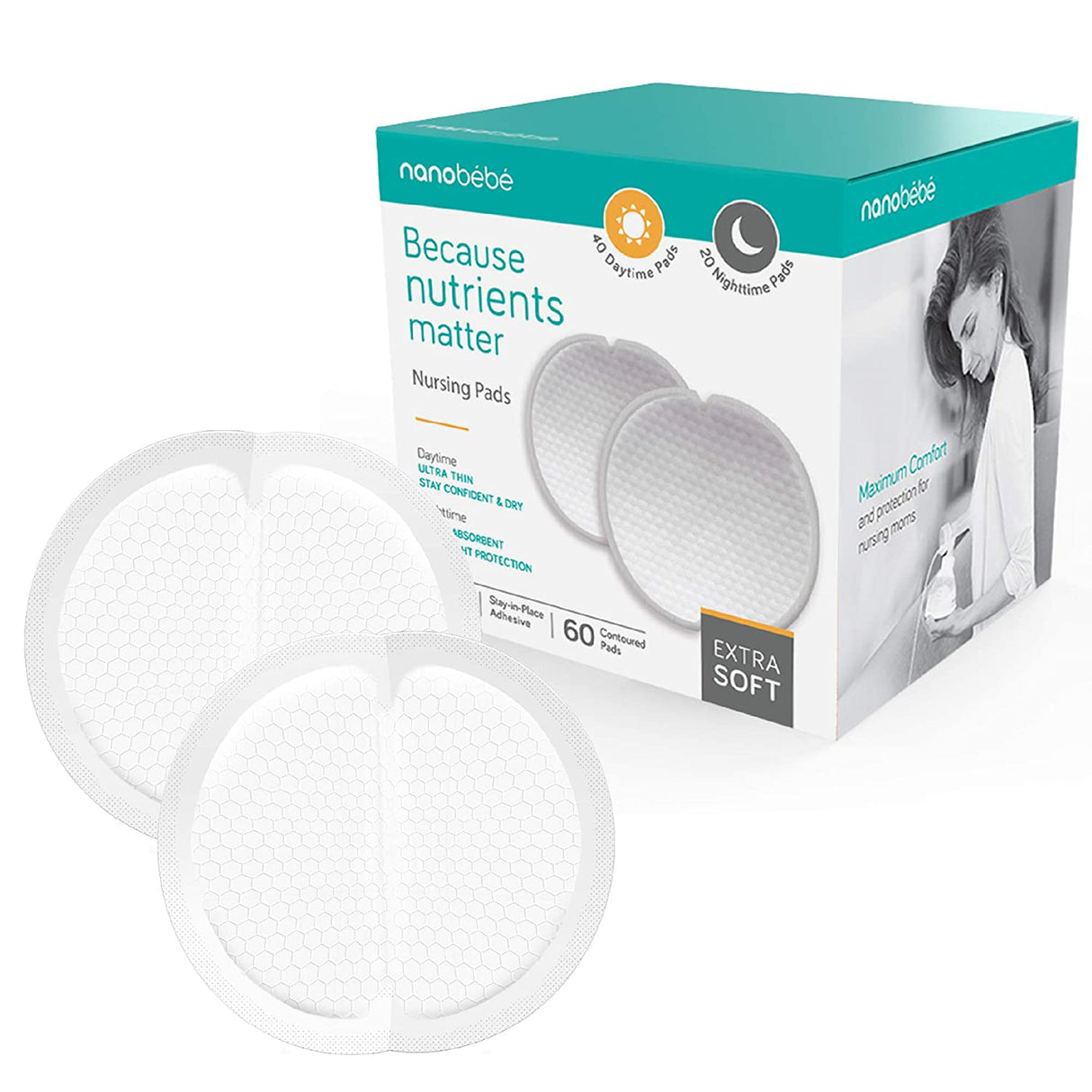 Day & Night Nursing Pads - HoneyBug 