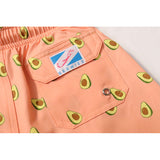 Pink Avocado - Kids Swim Trunks by Bermies - HoneyBug 