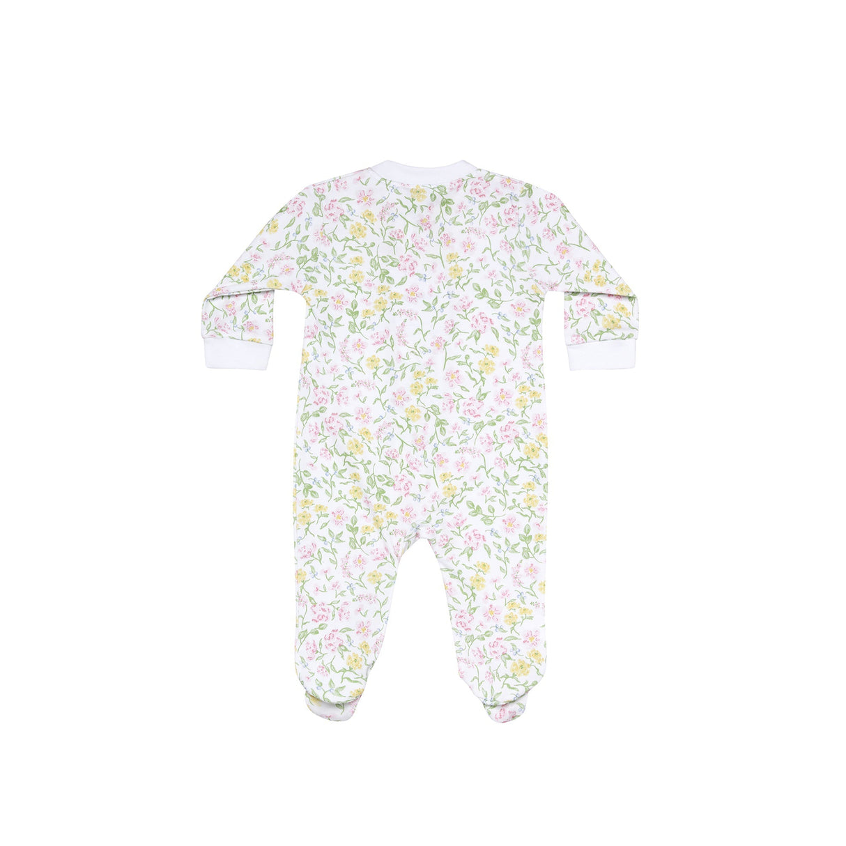 Berry Wildflowers Zipper Footie - HoneyBug 