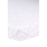 Pink Bears Trellace Crib Sheets - HoneyBug 