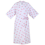 Plumeria Bamboo Mama Robe - HoneyBug 