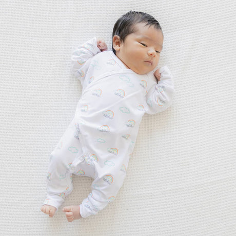 Pot O' Aloha Bamboo Newborn Coverall - HoneyBug 