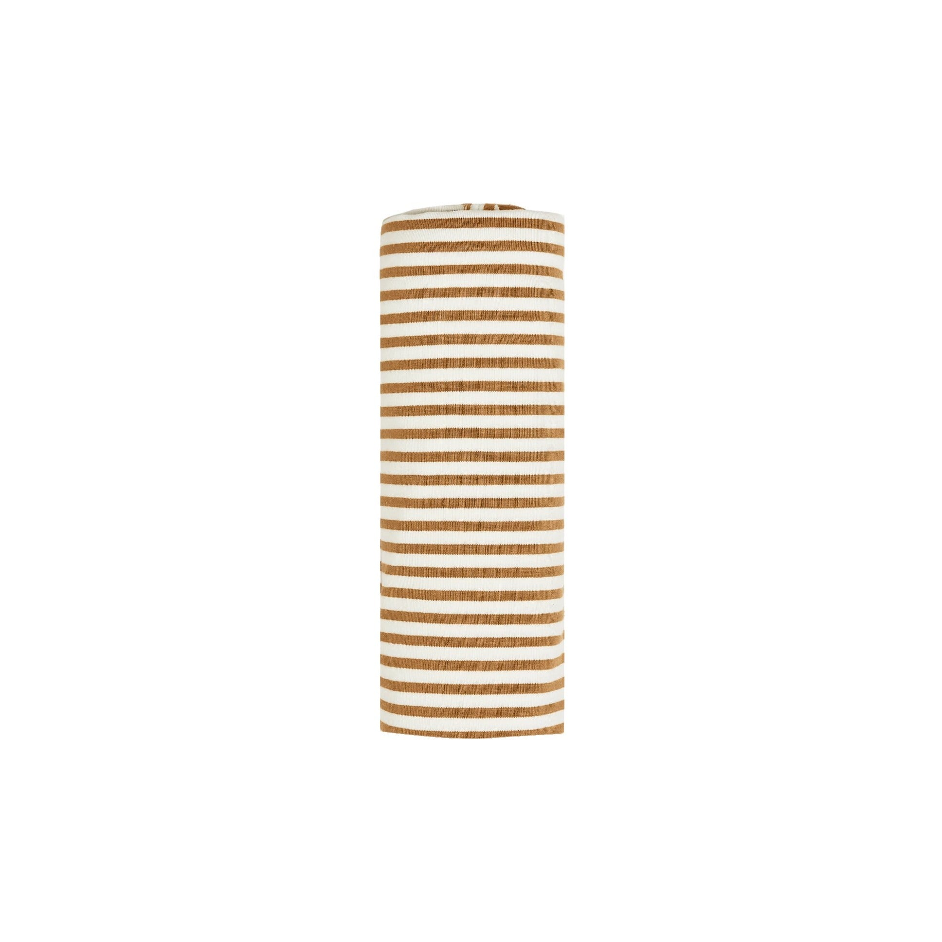 Baby Swaddle | Walnut Stripe - HoneyBug 