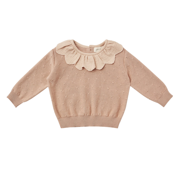 Petal Knit Sweater - Petal - HoneyBug 