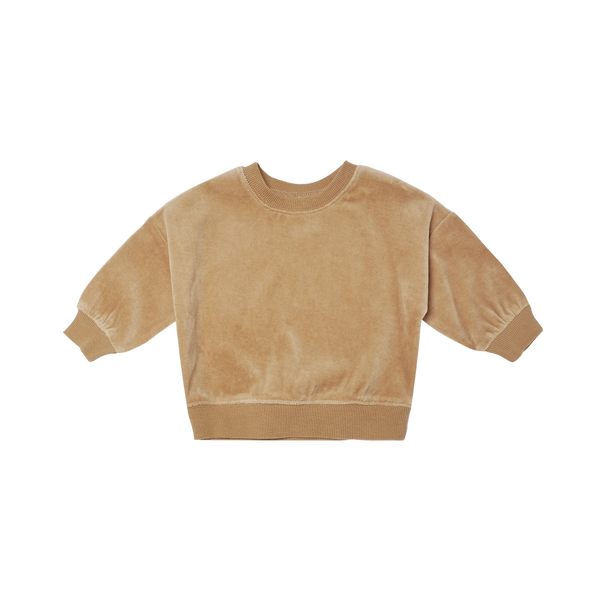 Drop Shoulder Sweatshirt - Honey - HoneyBug 