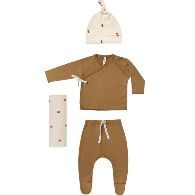 Welcome Home Baby Set | Walnut - HoneyBug 