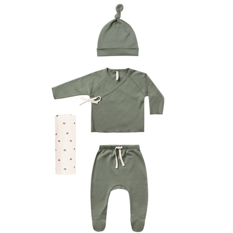 Welcome Home Baby Set | Basil - HoneyBug 