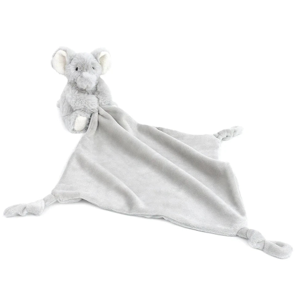 Ozzy Elephant Knotted Security Blankie - HoneyBug 