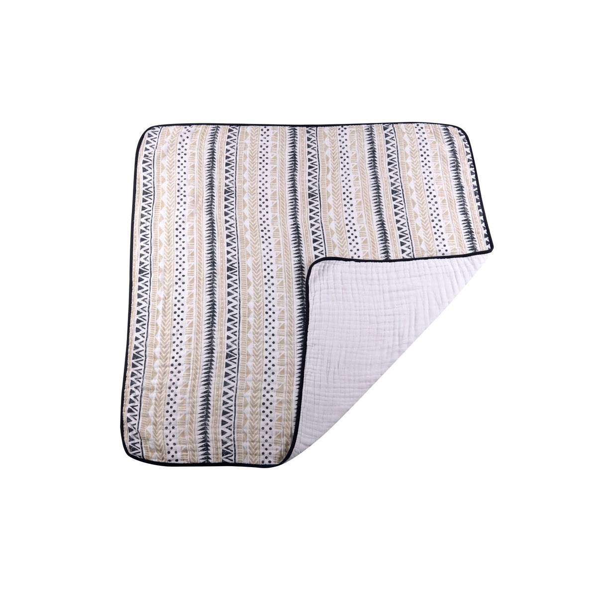 Pyramid Cotton Muslin Newcastle Blanket - HoneyBug 