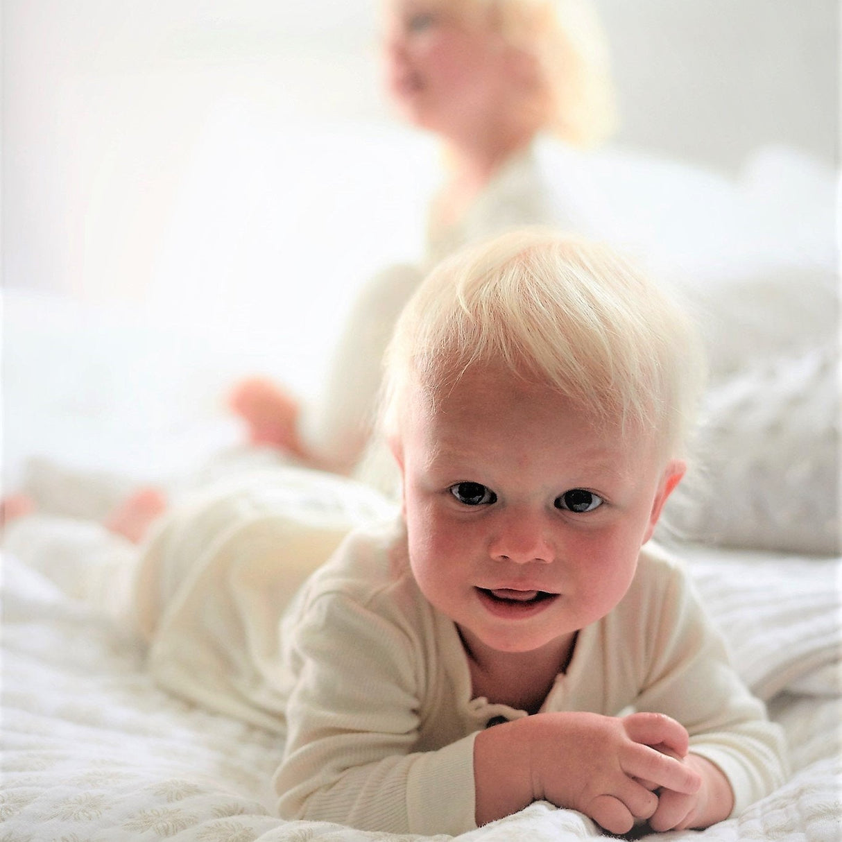 Flower Child Cotton Muslin Newcastle Blanket - HoneyBug 