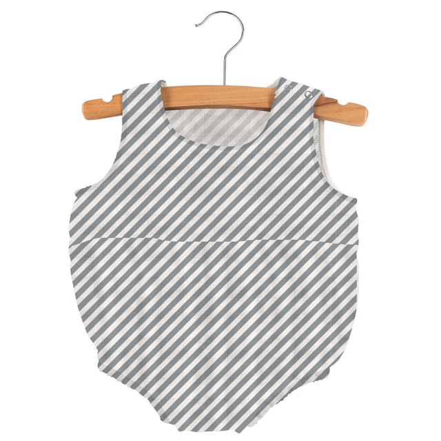 Finley Stripe Bamboo Newcastle Mini Bubble - HoneyBug 