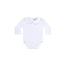 Nella Scallops Long Sleeve Onesie - HoneyBug 