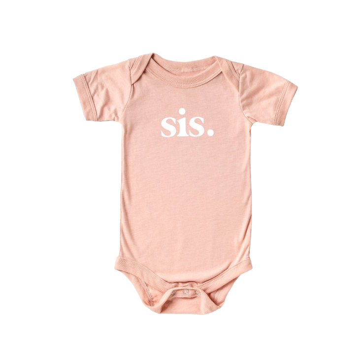 sis. Bodysuit - Peach - HoneyBug 