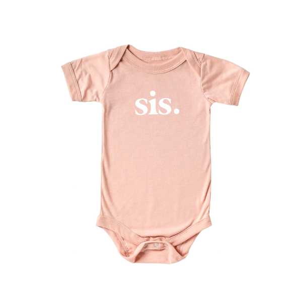 sis. Bodysuit - Peach - HoneyBug 