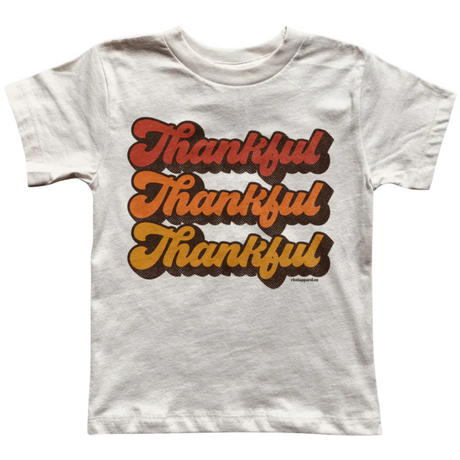 Thankful Short Sleeve Shirt - HoneyBug 