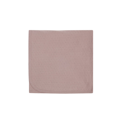 Pointelle Baby Blanket | Lilac - HoneyBug 