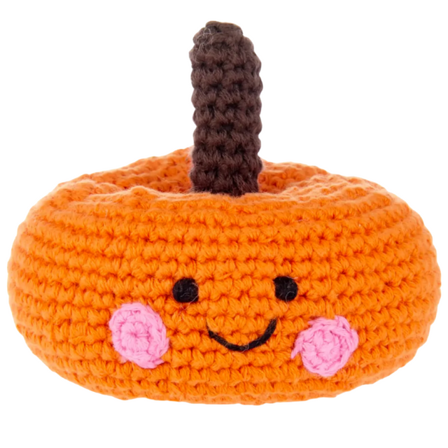 Friendly Pumpkin Rattle - HoneyBug 