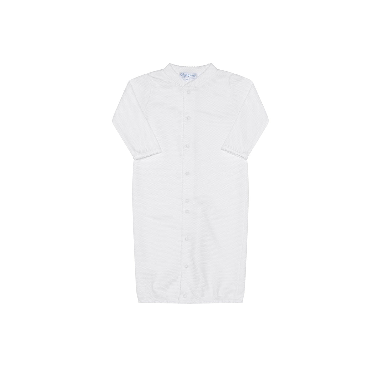 White Bubble Baby Converter Gown - HoneyBug 