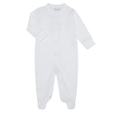 White Bubble Baby Footie - HoneyBug 