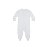 White Bubble Baby Footie - HoneyBug 