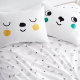 2-pack Happy Faces Standard Size Pillowcases - HoneyBug 