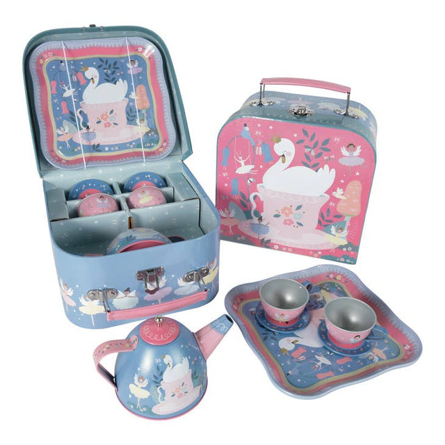 Enchanted 7pc Tin Tea Set - HoneyBug 