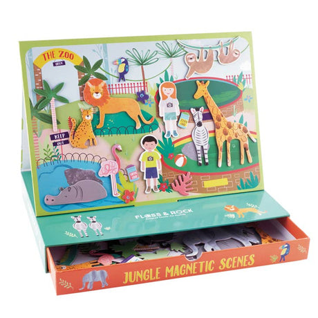 Jungle Magnetic Play Scene - HoneyBug 