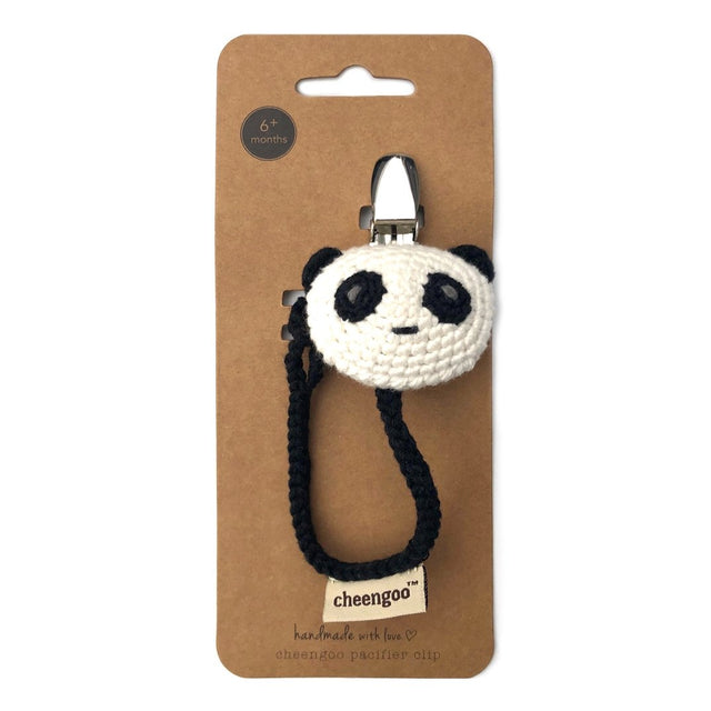 Pacifier Clip - Panda - HoneyBug 