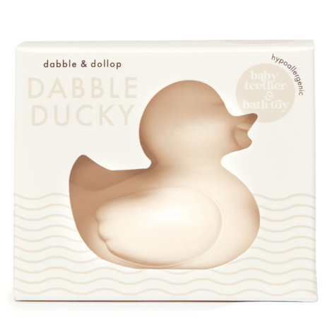 Ducky Bath Toy & Teether (Latex-Free) - HoneyBug 