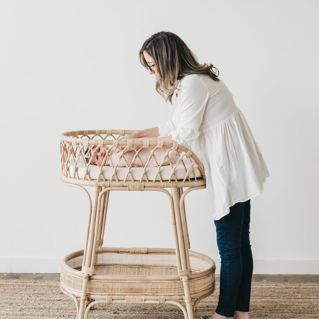 Aria Full-Sized Changing Table - HoneyBug 