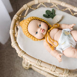 Aria Doll Rattan Changing Table - HoneyBug 