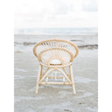 Rainbow Rattan Kids Chair - Natural - HoneyBug 