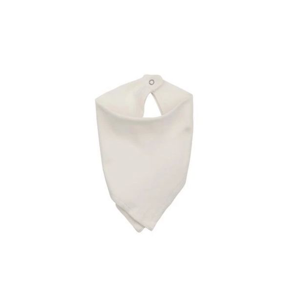 Basics Bandana Bib (Ivory) - HoneyBug 