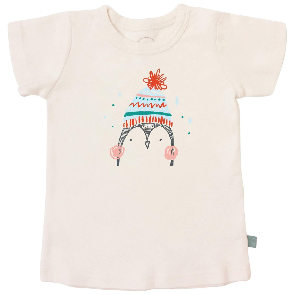 Holiday Penguin Graphic T-shirt - HoneyBug 