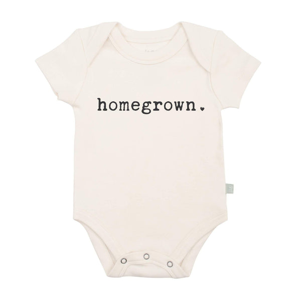 Homegrown Short Sleeve Bodysuit - HoneyBug 