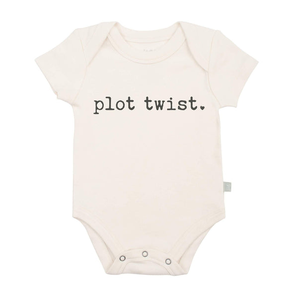 Plot Twist Short Sleeve Bodysuit - HoneyBug 