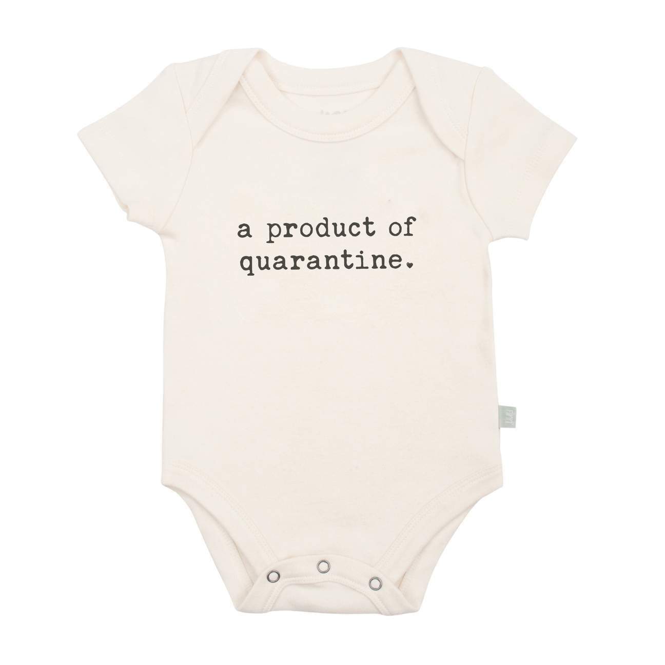 Product of Quarantine Short Sleeve Bodysuit - HoneyBug 