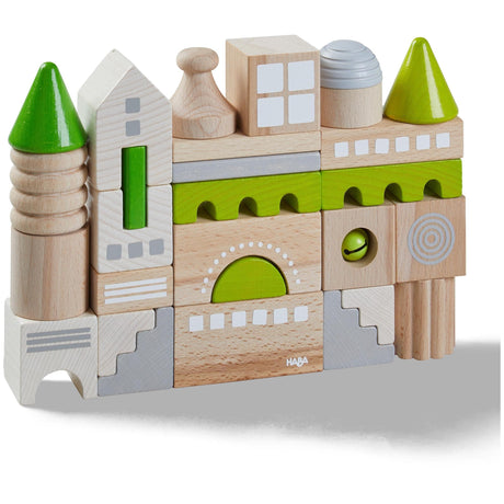 Coburg 28 Piece Wooden Building Blocks - HoneyBug 