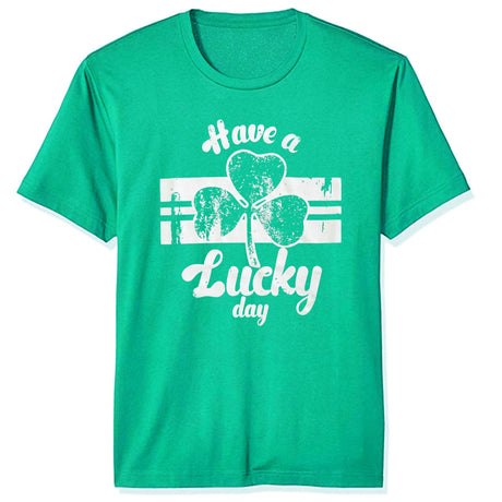Have A Lucky Day Green Women's Tee - HoneyBug 