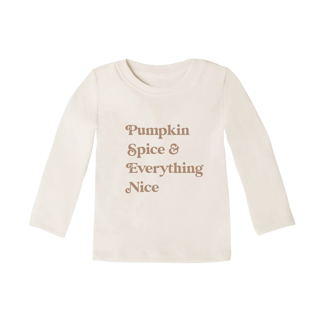 Pumpkin Spice Long Sleeve Toddler Shirt - HoneyBug 